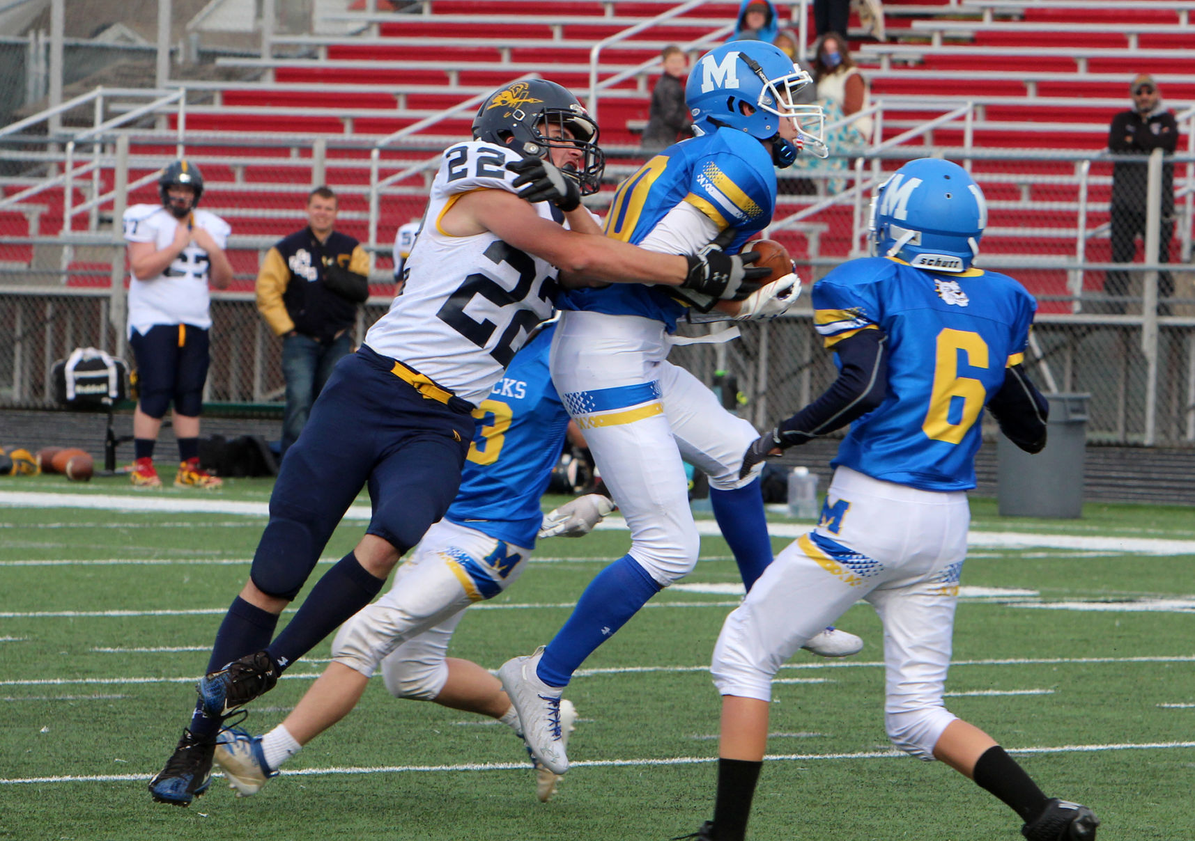 New Auburn at McDonell football 10-3-20